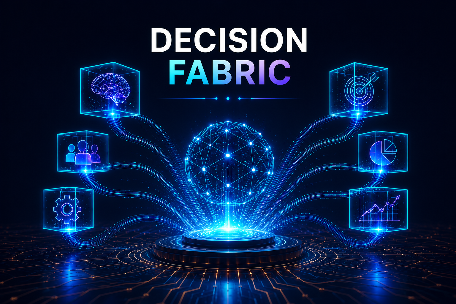 Decision Fabric: The Enterprise Intelligence Layer That Connects Data, AI, and Human Judgment